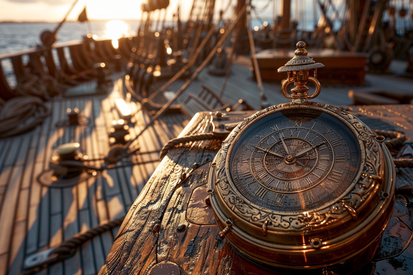 Le rôle des horloges dans la navigation en mer