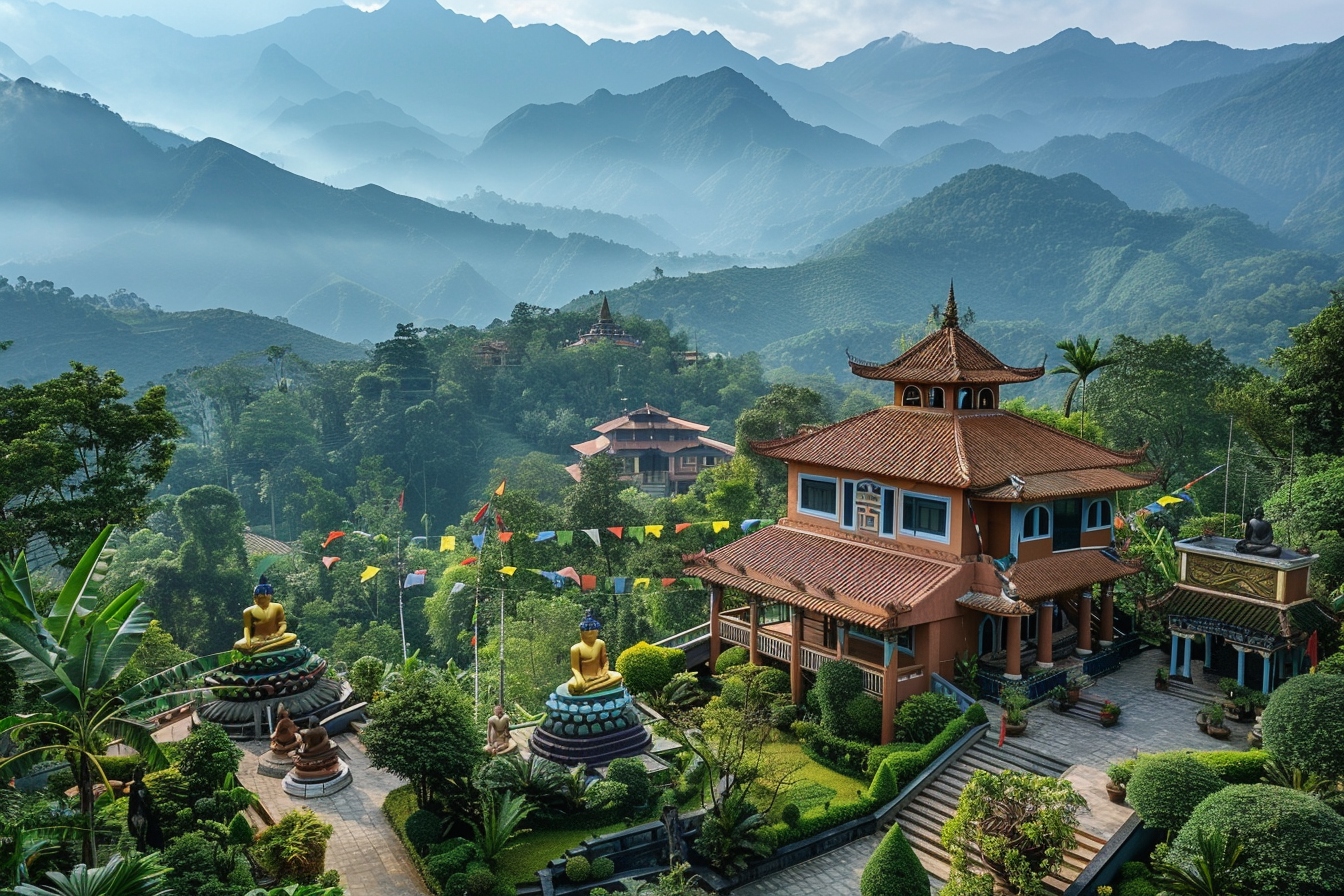 Les lieux idéaux pour une retraite spirituelle bouddhiste